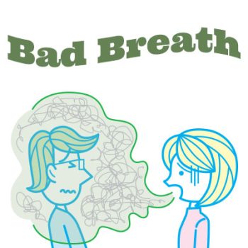 Arlington dentist, Dr. Hawkins at Crown Dentistry tells patients about bad breath – what causes it, and how to prevent it!