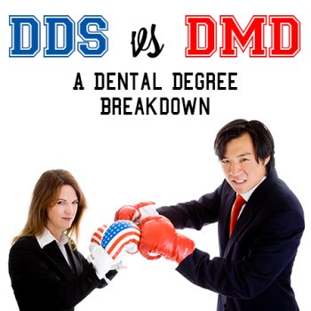 Arlington dentist, Dr. Hawkins at Crown Dentistry, discusses the difference between a DDS and a DMD dental degree. Hint: It’s smaller than you might suspect!