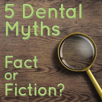 Arlington dentist, Dr. Kasey Hawkins at Crown Dentistry, discusses 5 common dental myths and the truth (or fiction) behind them.