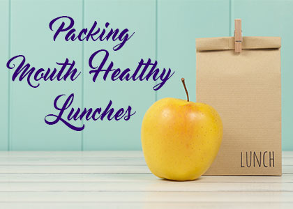 Arlington dentist, Dr. Kasey Hawkins at Crown Dentistry, suggests what foods to add to your child’s school lunch to nourish their oral and overall health.