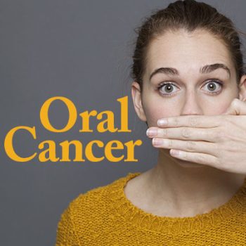 Arlington dentist, Dr. Kasey Hawkins at Crown Dentistry tells patients about oral cancer – signs and symptoms, risk factors, and the importance of getting screened.