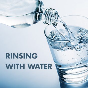 Arlington dentist, Dr. Hawkins at Crown Dentistry, explains why you should rinse with water instead of brushing after you eat to avoid enamel damage.