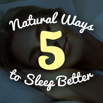 Arlington dentist, Dr. Kasey Hawkins at Crown Dentistry shares 5 natural ways to sleep better tonight and every night without resorting to prescription drugs.