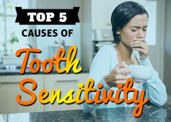 Arlington dentist, Dr. Kasey Hawkins at Crown Dentistry lists the top 5 causes of tooth sensitivity. Give us a call today if you need relief from sensitive teeth!