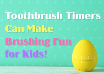 Arlington dentist, Dr. Kasey Hawkins at Crown Dentistry shares toothbrush timer apps and other ideas to get kids to brush for two minutes at a time, and maybe have some fun!